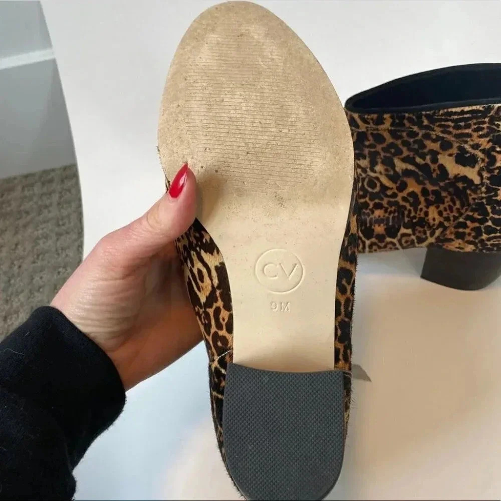 Cynthia Vincent Leopard Boots - Picture 5 of 9